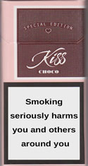 Kiss Super Slims Choco Cigarette Pack