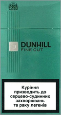 Dunhill Fine Cut Menthol 100's Cigarette Pack