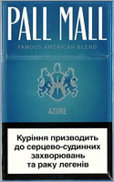 Pall Mall Azure Cigarette Pack