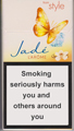 Style Jade Super Slims Arome Cigarettes pack
