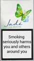 Style Jade Super Slims Menthol Cigarettes pack