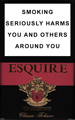 Esquire Red&Black Title Cigarettes pack