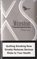 Winston XSence White (mini) Cigarettes pack